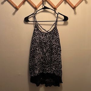 Black & White Tank Top